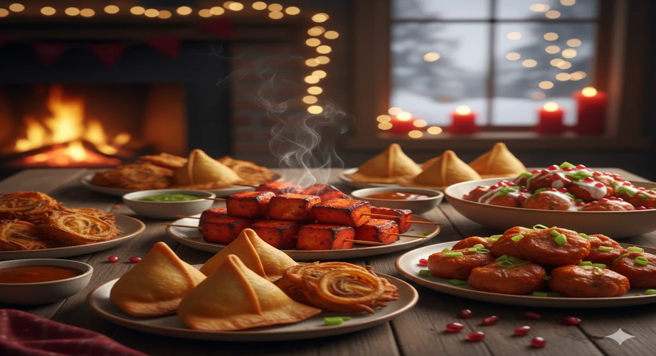 Top 10 Winter-Friendly Indian Starter Snacks for Home Parties